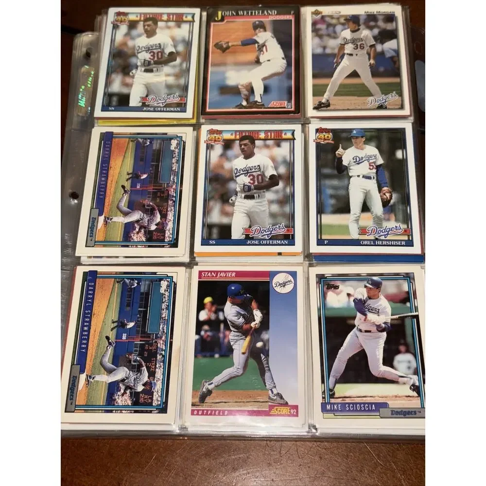 Lot 135+ Los Angeles LA Dodgers Baseball Cards Eddie Murray Pedro Ramon Martinez